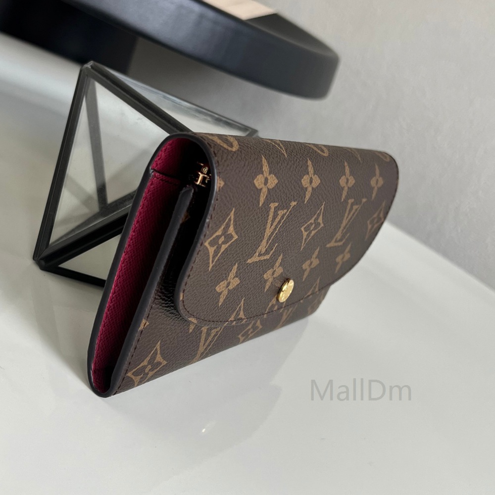 M60697 Emilie 錢包 紫紅色_2