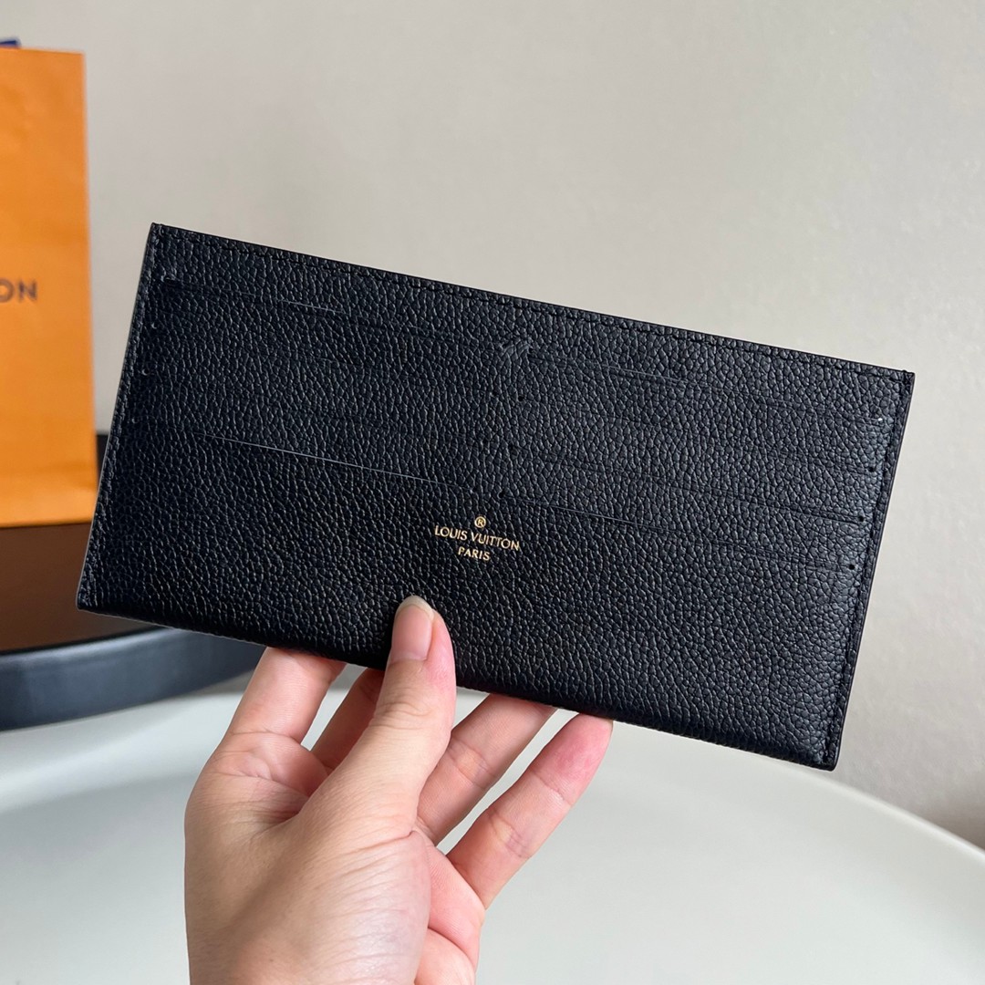  M64064 Pochette Félicie 黑色壓花鏈條包 頂級原單-7