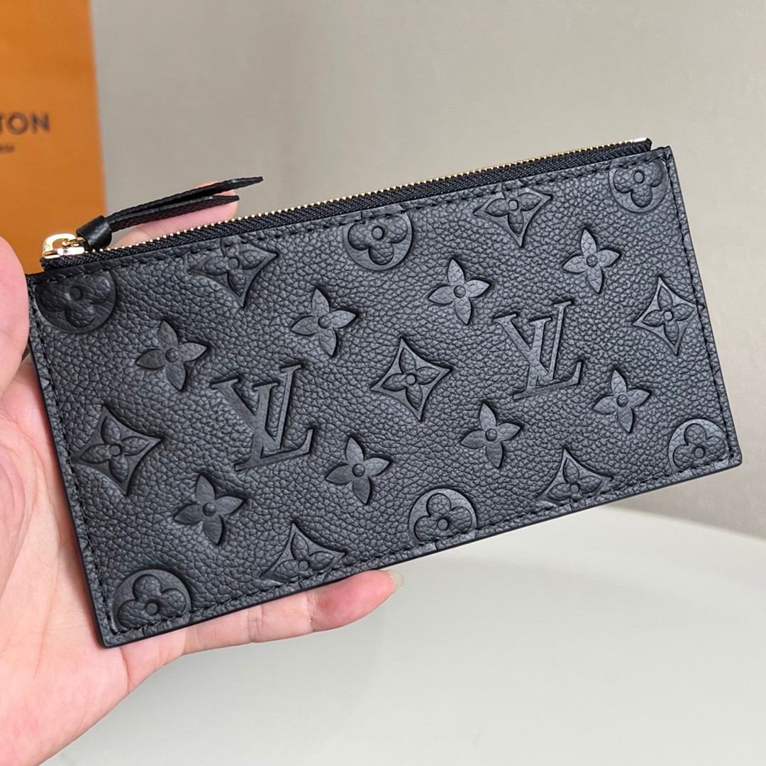  M64064 Pochette Félicie 黑色壓花鏈條包 頂級原單-6