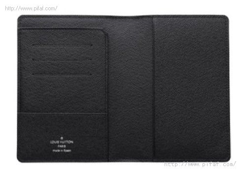 lv 黑棋盤格系列 N60031 護照夾-2