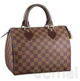 lv 棋盤格系列波士頓包N41529