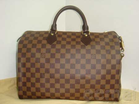 lv 棋盤格系列N41523 Speedy 35 波士頓包-2