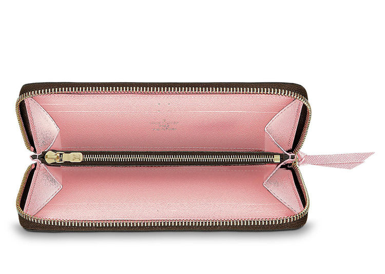lv M61298 Clemence 長夾  Monogram 芭蕾粉-2