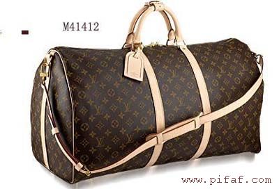 lv m41412 經典老花拎背兩用旅行袋 60Cm華麗經典