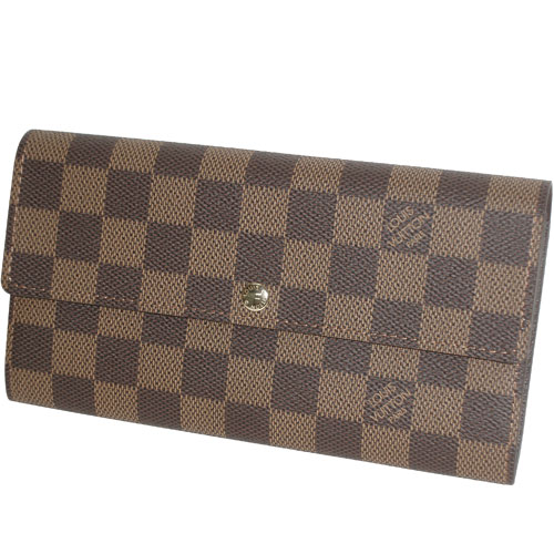 lv N61734棋盤格錢夾長款-3