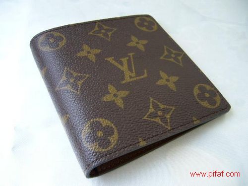 lv m60883 老花系列短夾