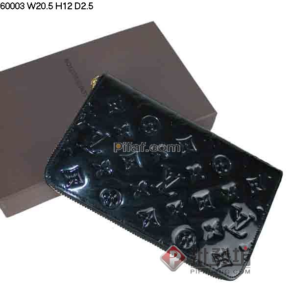 lv皮夾 m60003 黑光