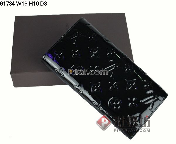 lv皮夾 m61734黑光皮-2