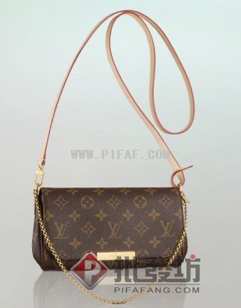 LV FAVORITE 經典LOGO手拿長肩背帶兩用晚宴包小號 m40717