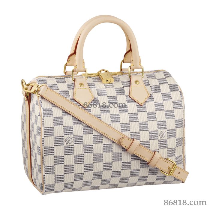 lv Speedy Bandouliere 25 DAMIER AZUR n41000-2