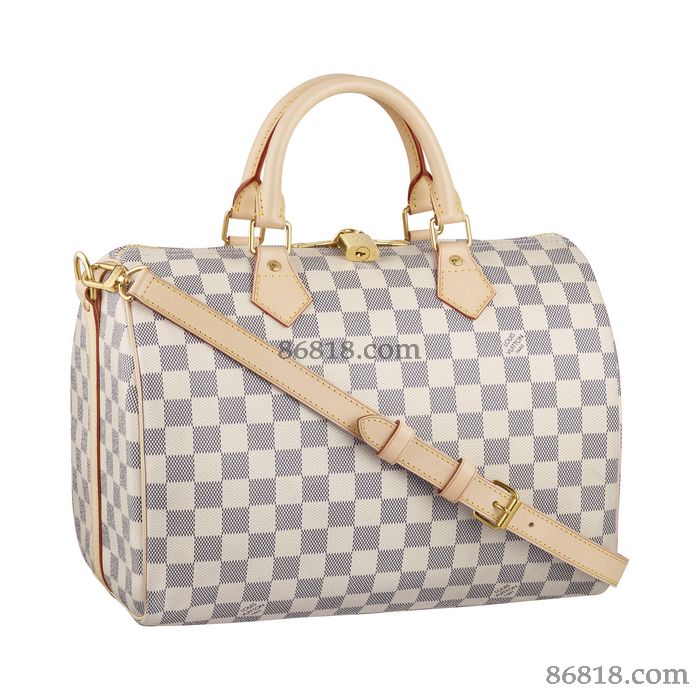 lv Speedy Bandouliere 30 DAMIER AZUR n41001-2