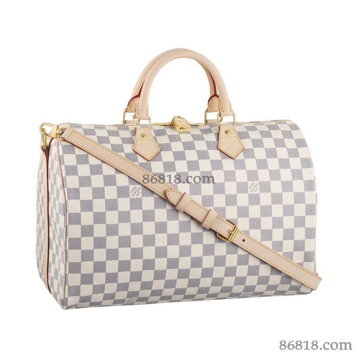 lv Speedy Bandouliere 35 DAMIER AZUR n41002-2