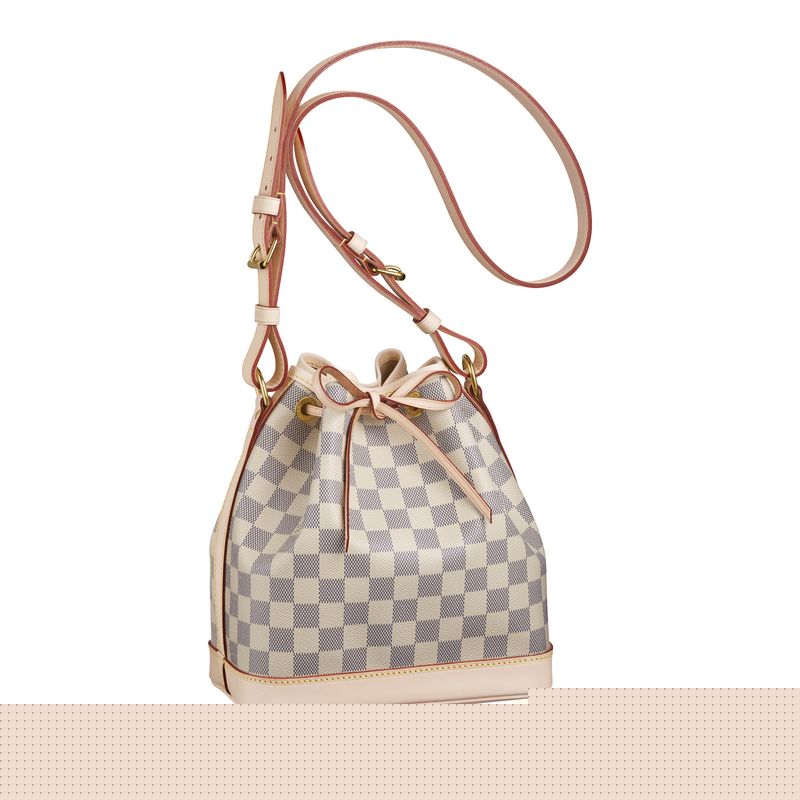 lv noe-BB-DAMIER-AZUR-n41220 白格2013 新款小水桶包
