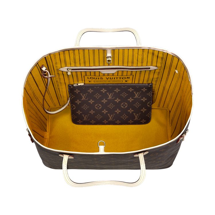 lv Neverfull-大號手袋-MONOGRAM-M40992 芒果色-2