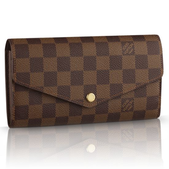 LV Sarah-錢夾-DAMIER-EBENE-N63209