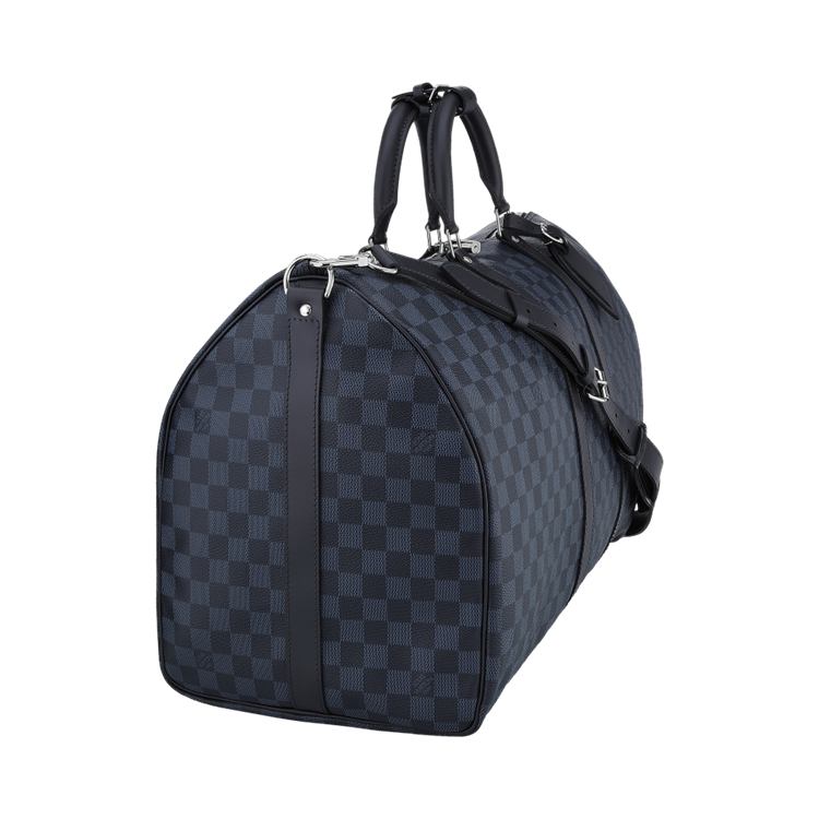 lv黑色棋盤格 旅行包Keepall-55-DAMIER-COBALT-N41356