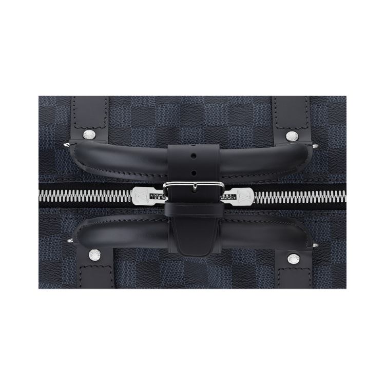 lv黑色棋盤格 旅行包Keepall-55-DAMIER-COBALT-N41356-3