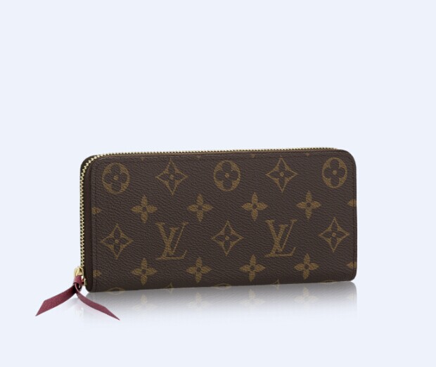 LV M60742 Clemence 拉鏈長夾