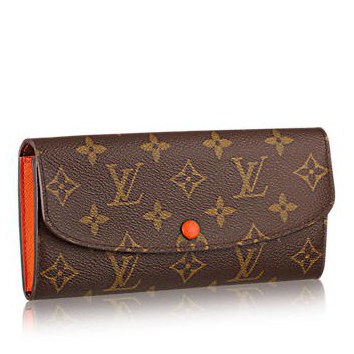 lv Emilie 錢夾 m60696 橘色