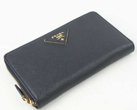 PRADA 長夾0506藍色