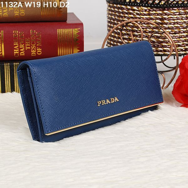 PRADA 長夾1132A 寶蘭-2
