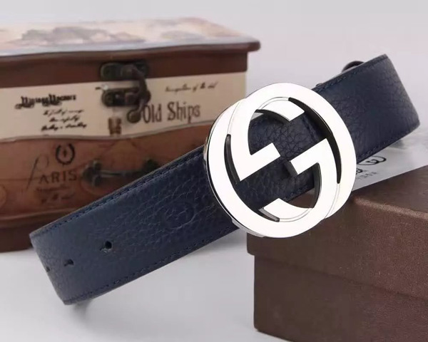 G 牛皮皮帶三色 寬38MM-2