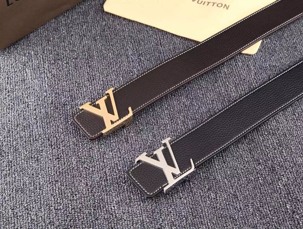 LV 原版 頭層牛皮 皮帶 寬40mm-8