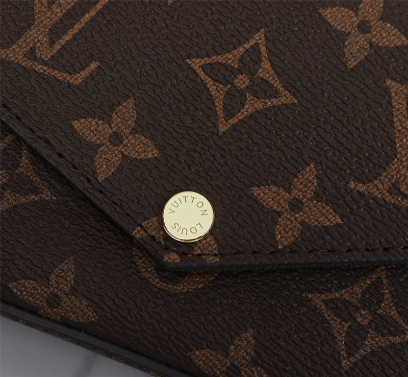 M80091墨綠 MULTI POCHETTE FeLICIE 三合一 17x9.6x3.5cm-2
