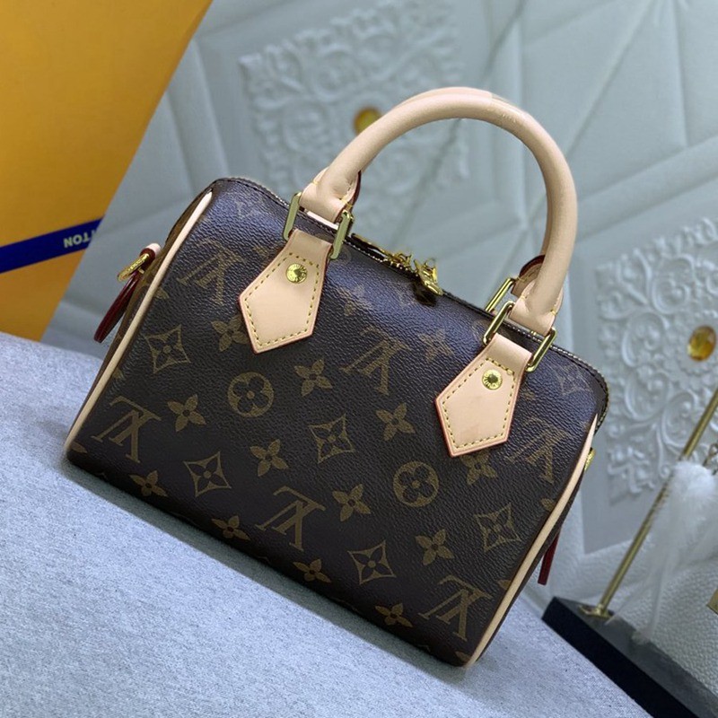 M46222.M46234.M45957.M45948老花Speedy Bandouliere 20 手袋 20.5x13.5x12cm-3