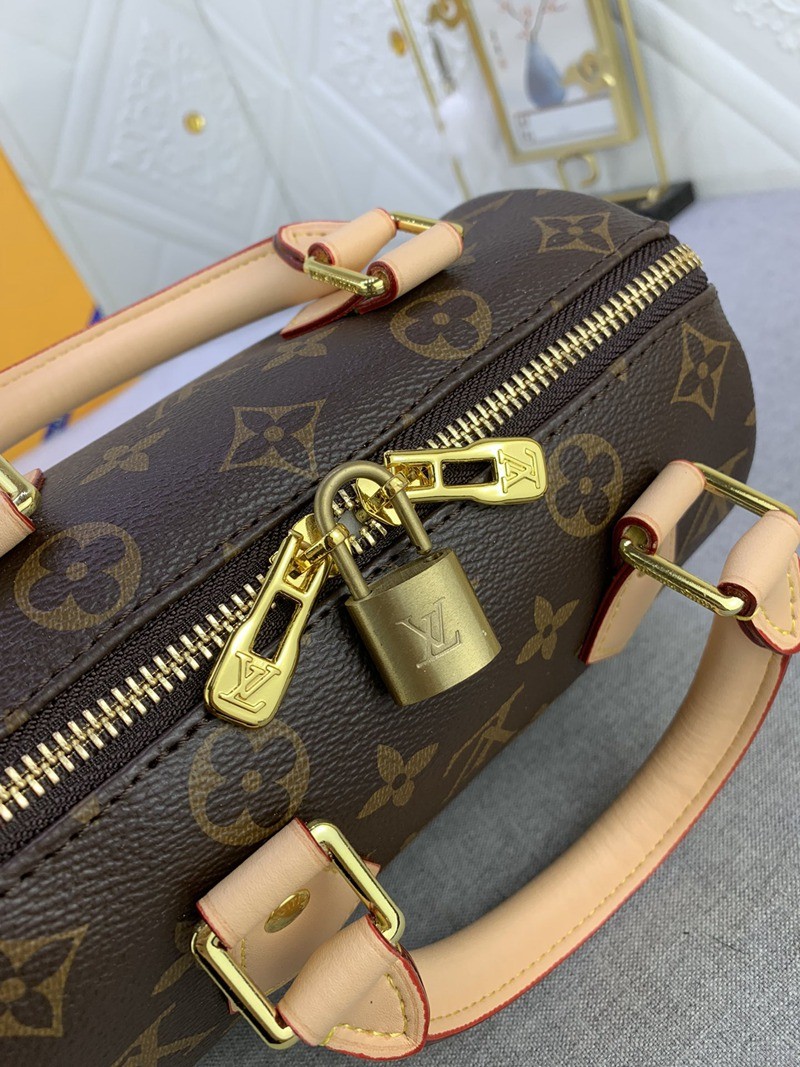 M46222.M46234.M45957.M45948老花Speedy Bandouliere 20 手袋 20.5x13.5x12cm-6