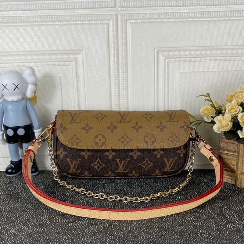 M81992老花 M81911 Wallet On Chain Ivy 手袋23.5x12x4.3cm