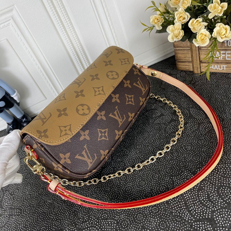 M81992老花 M81911 Wallet On Chain Ivy 手袋23.5x12x4.3cm-3