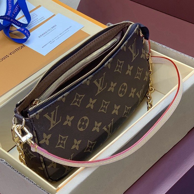 頂級原單 M82766 新版 大號麻將包 POCHETTE ACCESSOIRES 手袋23.5x13.5x4cm-3