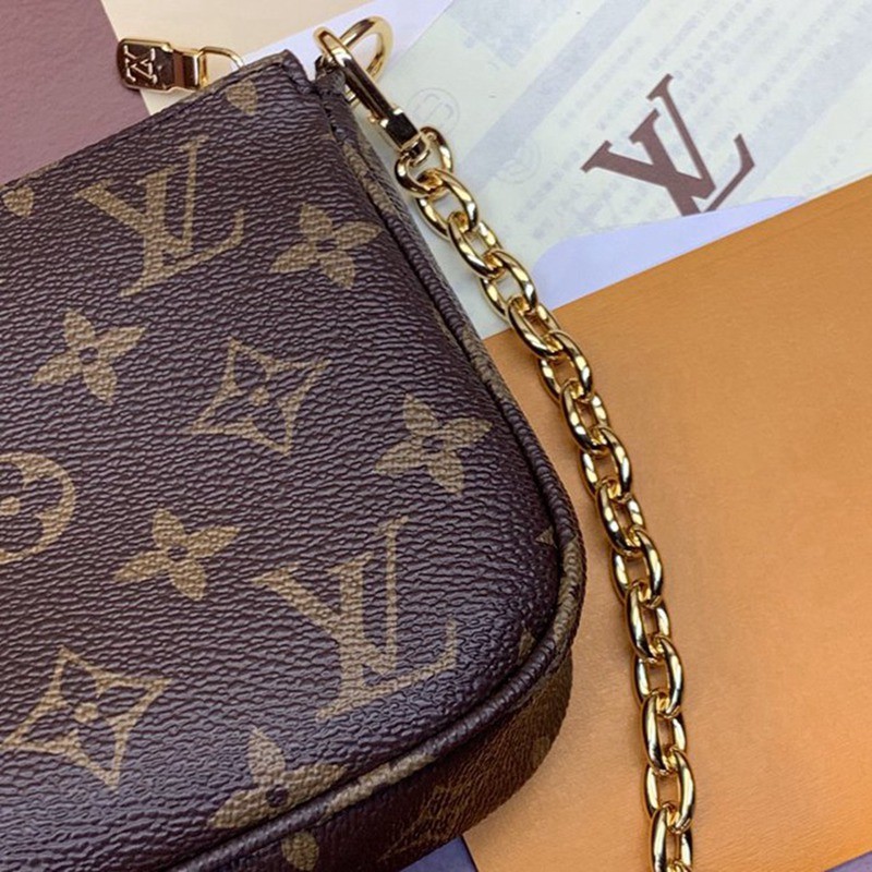 頂級原單 M82766 新版 大號麻將包 POCHETTE ACCESSOIRES 手袋23.5x13.5x4cm-6