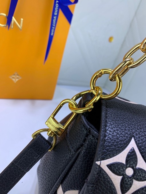 LV M45836 FAVORITE 壓紋軟粒面包包 單肩手提包-22