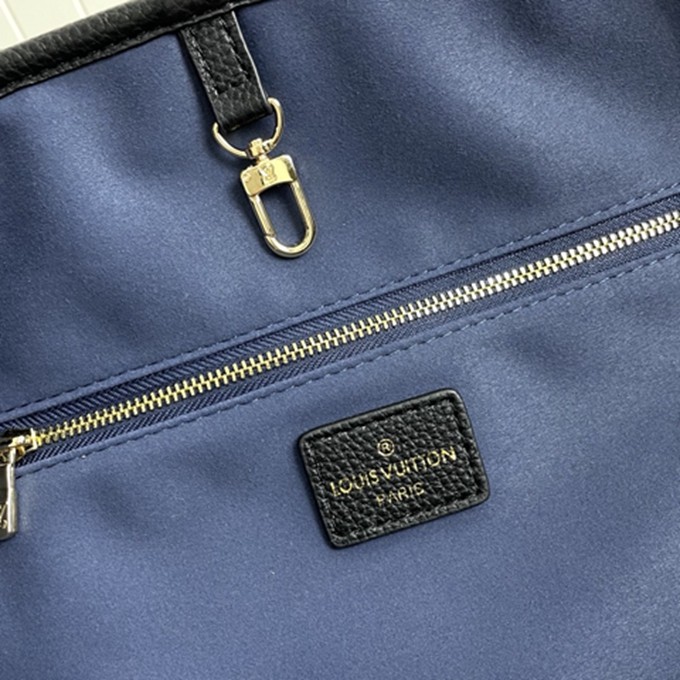 LV M45685 Neverfull 中號手袋 全皮壓花手提單肩包包-8