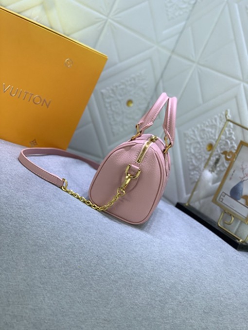 LV M47136 SPEEDY BANDOULIÈRE 20 波士頓包包 手提肩背斜挎三用包包-4