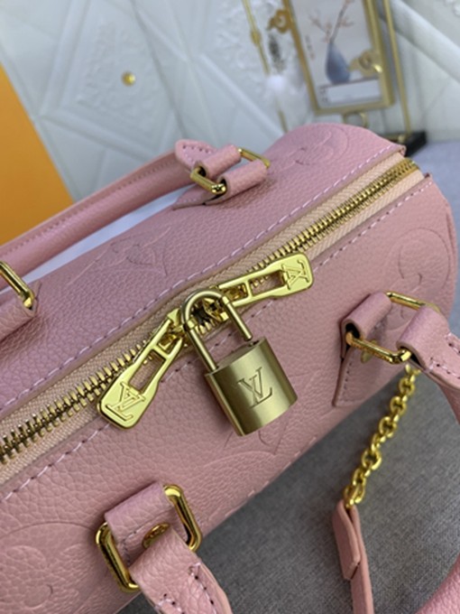 LV M47136 SPEEDY BANDOULIÈRE 20 波士頓包包 手提肩背斜挎三用包包-5