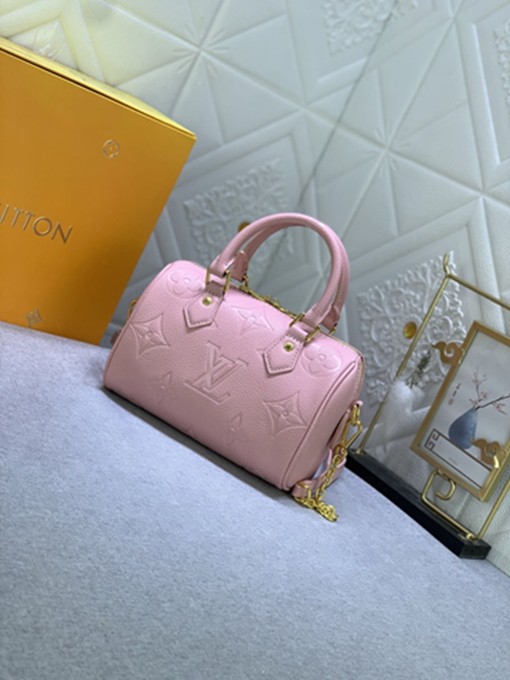 LV M47136 SPEEDY BANDOULIÈRE 20 波士頓包包 手提肩背斜挎三用包包-2