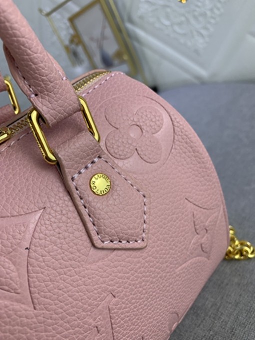 LV M47136 SPEEDY BANDOULIÈRE 20 波士頓包包 手提肩背斜挎三用包包-6