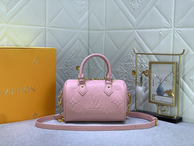 LV M47136 SPEEDY BANDOULIÈRE 20 波士頓包包 手提肩背斜挎三用包包