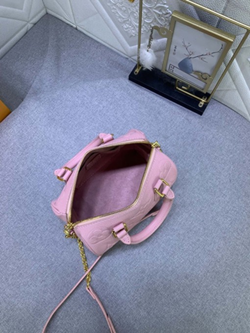 LV M47136 SPEEDY BANDOULIÈRE 20 波士頓包包 手提肩背斜挎三用包包-9