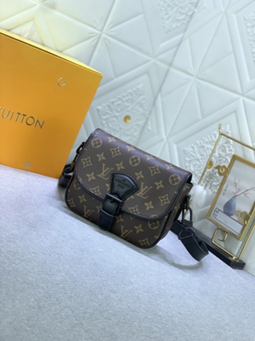 LV M47060老花  男包郵差包系列 MONTSOURIS 小號郵差包 斜背包-2