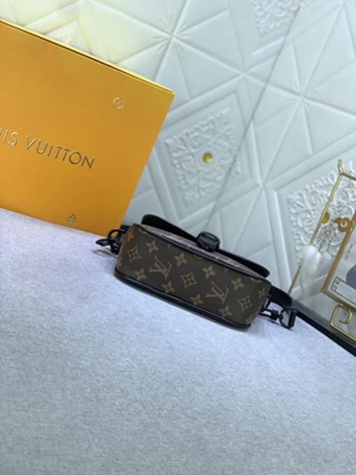 LV M47060老花  男包郵差包系列 MONTSOURIS 小號郵差包 斜背包-4