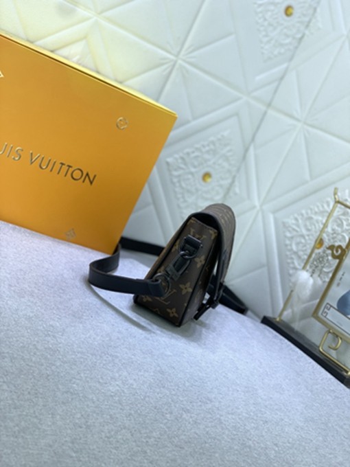 LV M47060老花  男包郵差包系列 MONTSOURIS 小號郵差包 斜背包-5