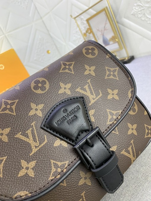 LV M47060老花  男包郵差包系列 MONTSOURIS 小號郵差包 斜背包-6