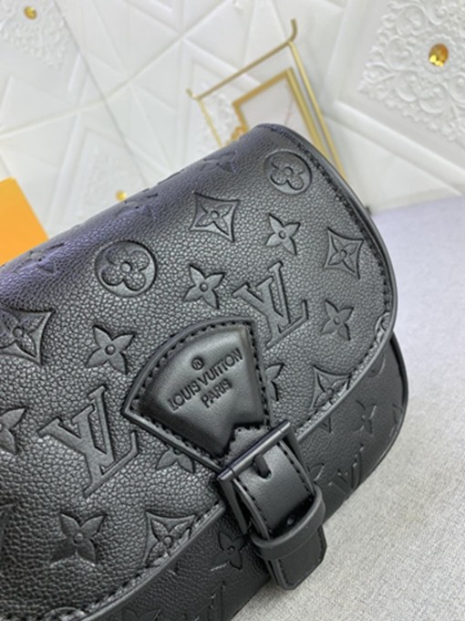 LV M47060壓花  男包郵差包系列 MONTSOURIS 小號郵差包 斜背包-6