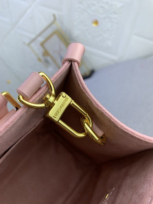 LV M47135 Monogram Empreinte 壓紋皮革小號托特包-7
