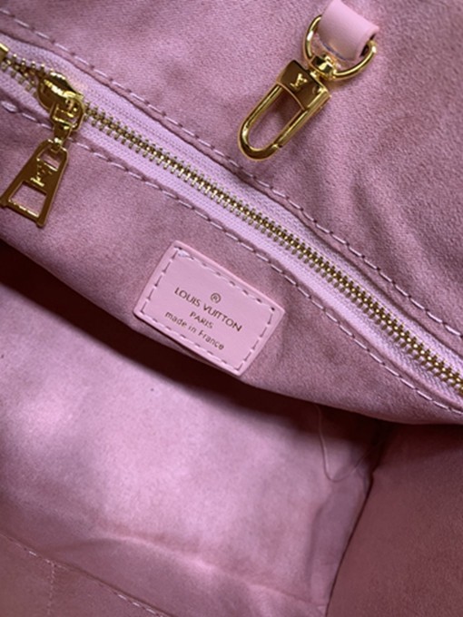 LV M47135 Monogram Empreinte 壓紋皮革小號托特包-8
