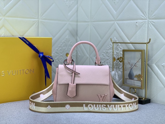 LV M58931Cluny迷你手袋 手提斜背兩用包包-10